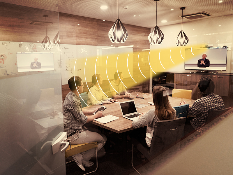 視頻會(huì)議場景應(yīng)用定向音箱